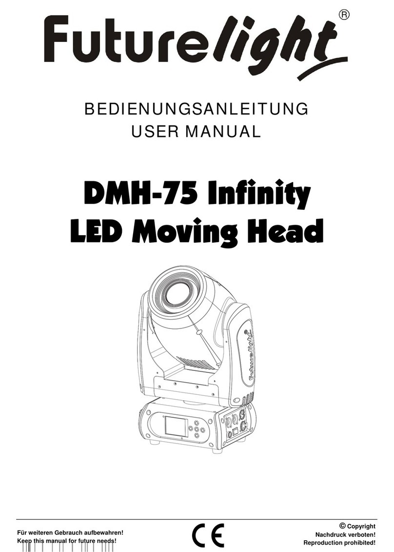 Future light DMH-75 Infinity User manual