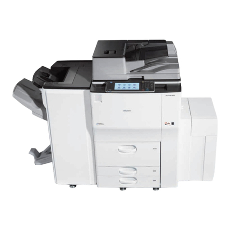 Ricoh Aficio MP 6002 Owner's manual