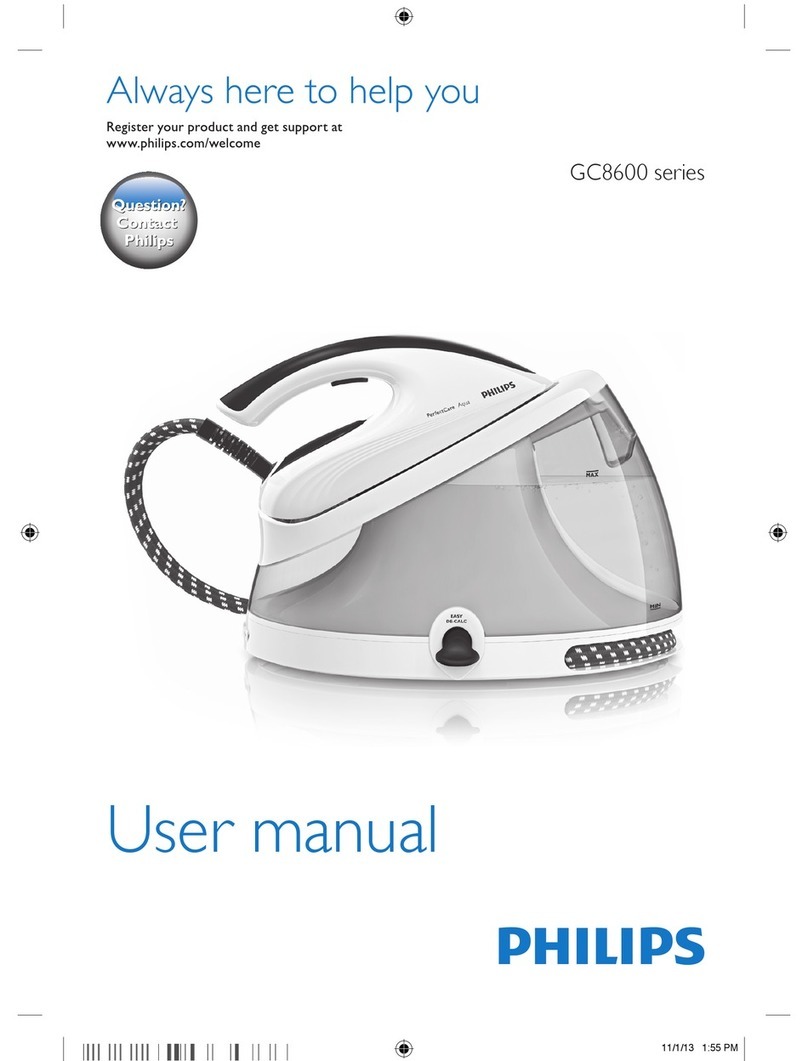 Philips GC8600 Series user manual Philips GC8600 Series user manual