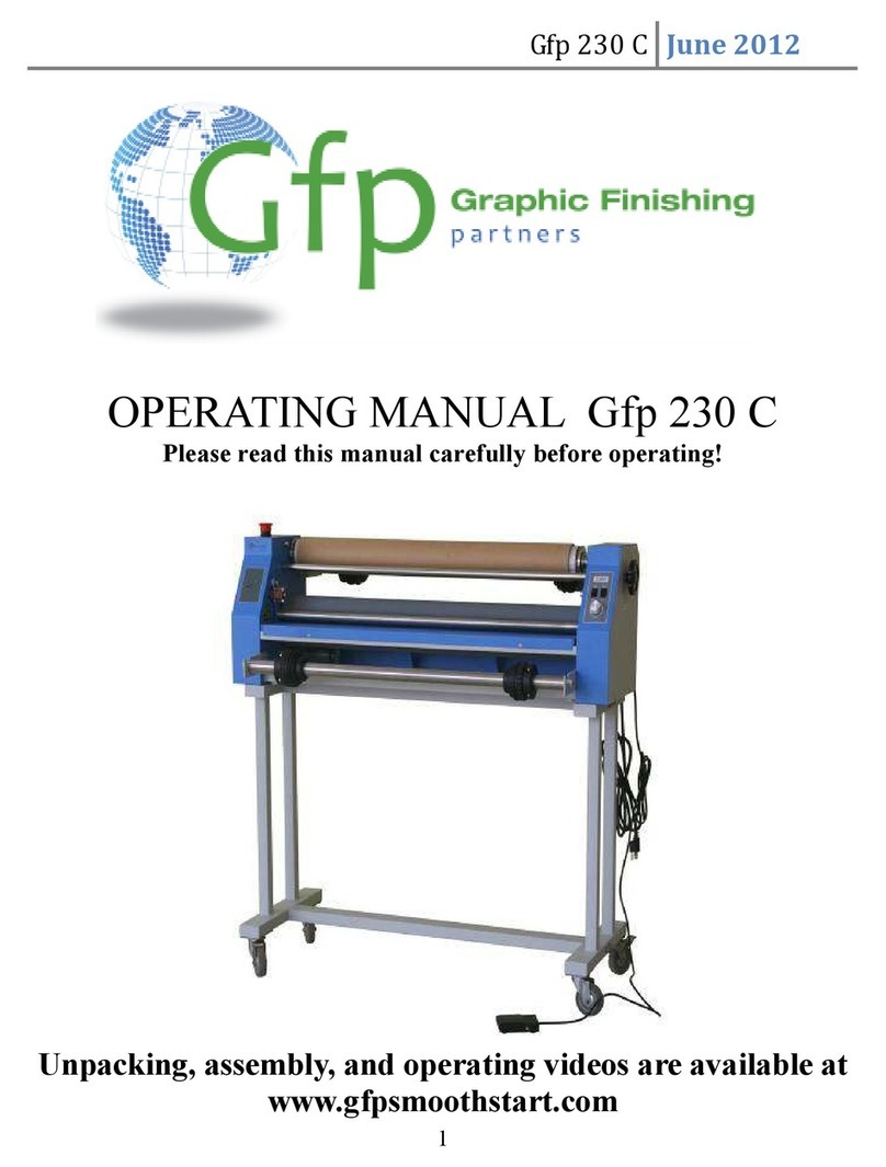 Gfp 230 C operating manual