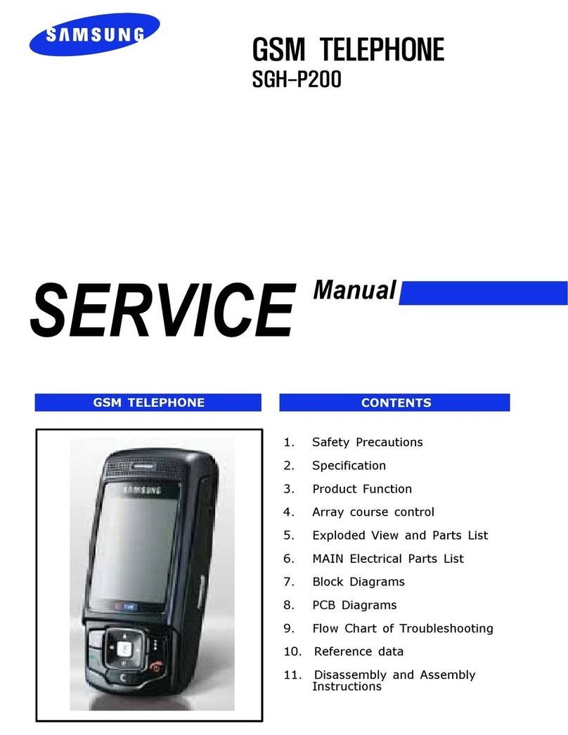 Samsung SGH-P200 User manual
