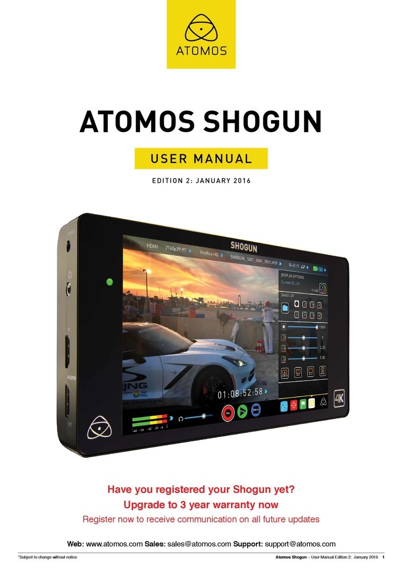 Atomos SHOGUN user manual
