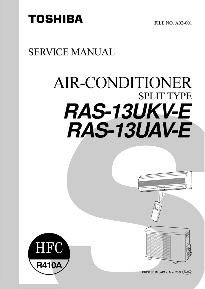 Toshiba RAS-13UKV-E User manual