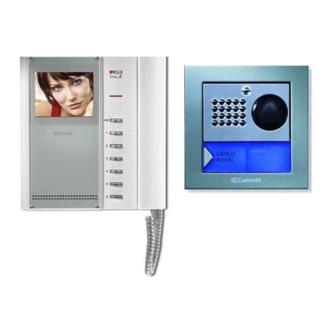 Comelit COLOR BRAVO 8184 User manual
