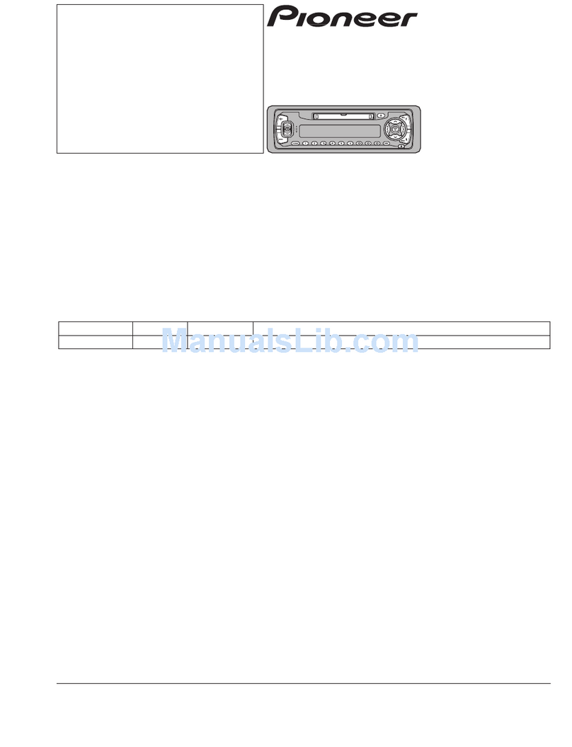 Pioneer MEH-P5100R User manual