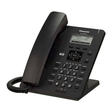 Panasonic KX-HDV100 Service manual