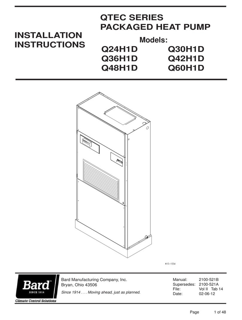 Bard Q24H1D installation instructions Bard Q24H1D installation instructions