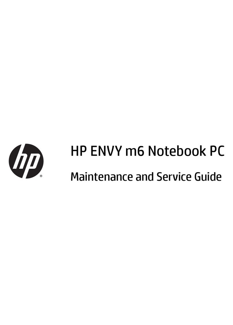 HP ENVY m6 Manual