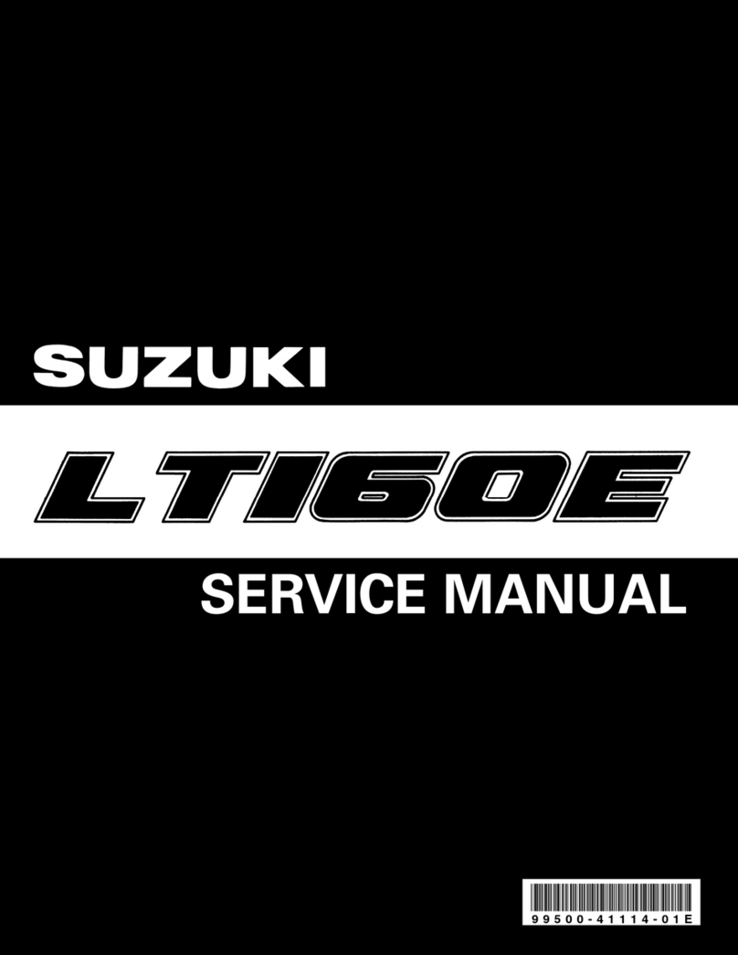 Suzuki LT160E User manual Suzuki LT160E User manual
