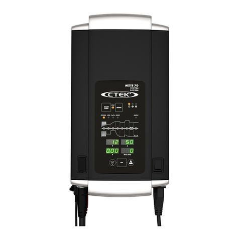 CTEK MXTS 70 User manual