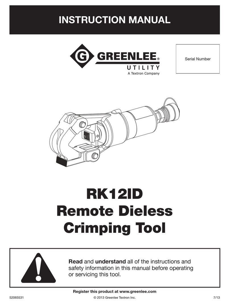 Greenlee RK12ID instruction manual