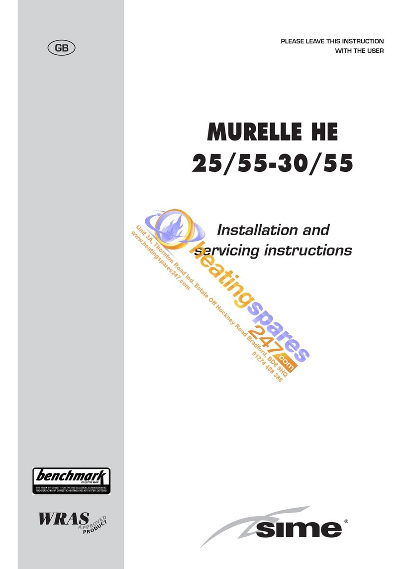 Sime MURELLE HE 25 User guide