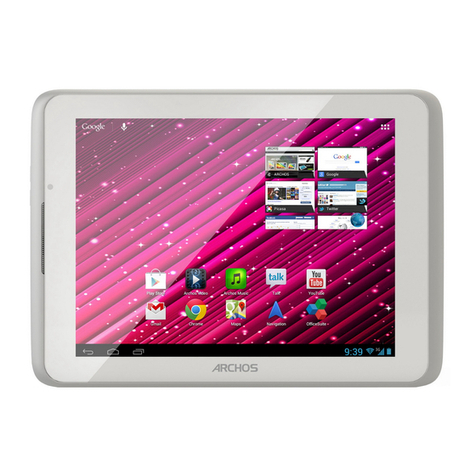 Archos 80 xenon User manual