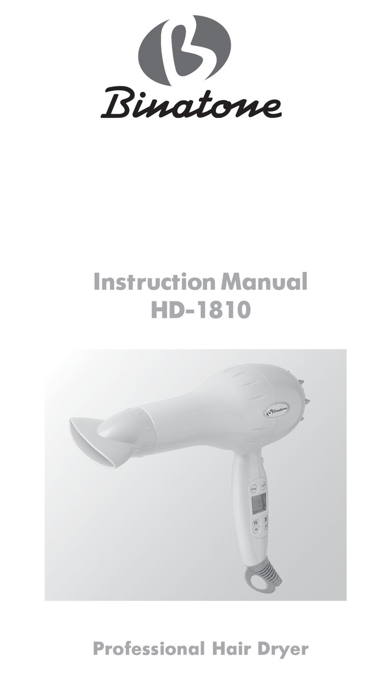 Binatone HD-1810 instruction manual
