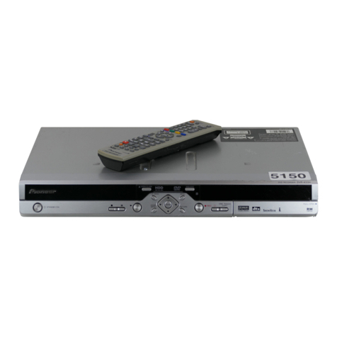 Pioneer DVR-433H-S User manual