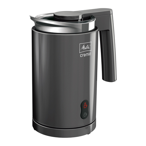 Melitta cremio User manual