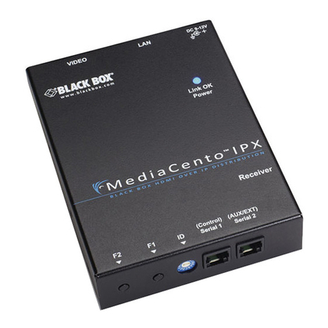 Black Box VX-HDMI-POE-MTX User manual