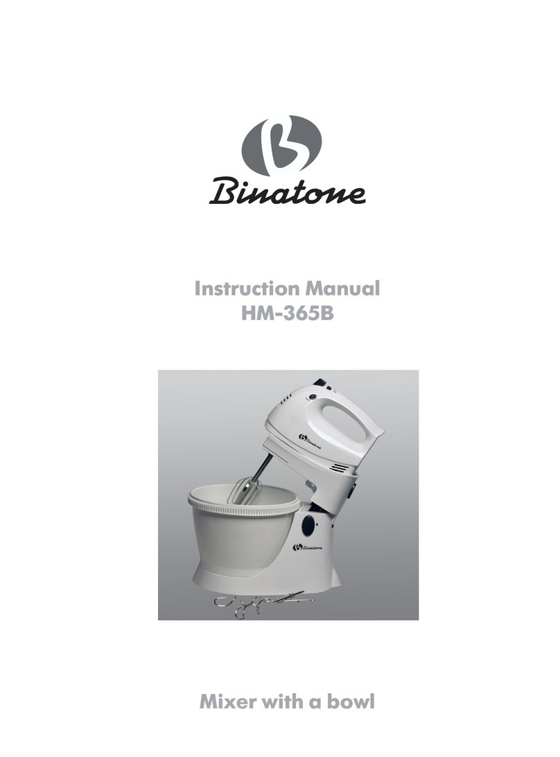 Binatone HM-365B instruction manual