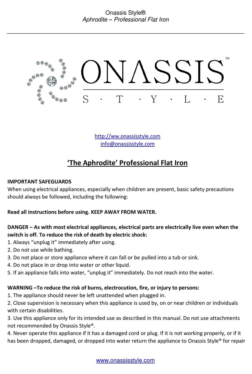 Onassis Style The Aphrodite User manual