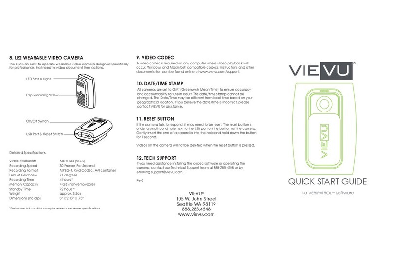 VIEVU LE2 quick start guide