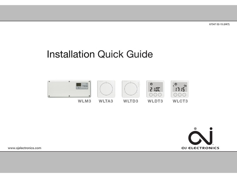 OJ Electronics WLM3 User guide