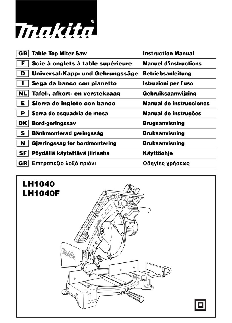 Makita LH1040 instruction manual