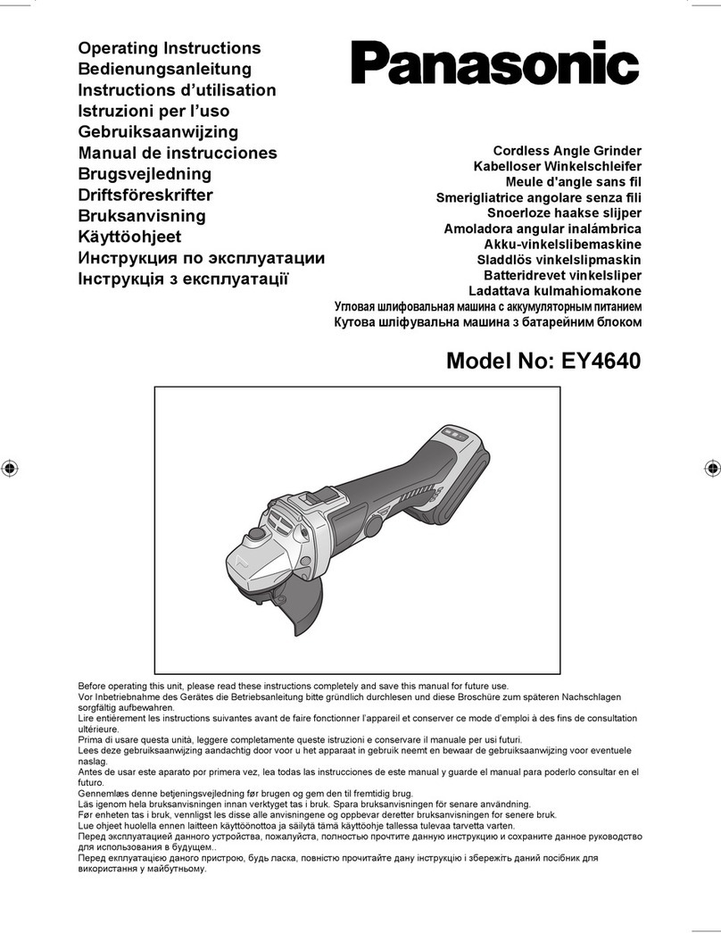 Panasonic EY4640 User manual