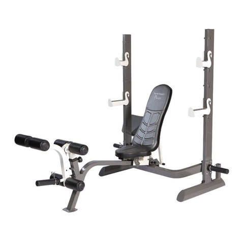 Tunturi Pure Olympic Bench User manual Tunturi Pure Olympic Bench User manual