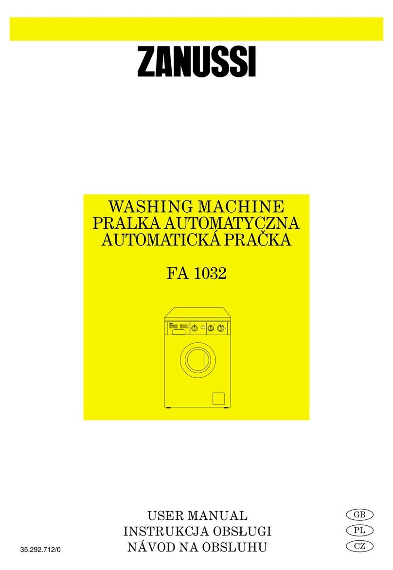 Zanussi FA1032 User manual