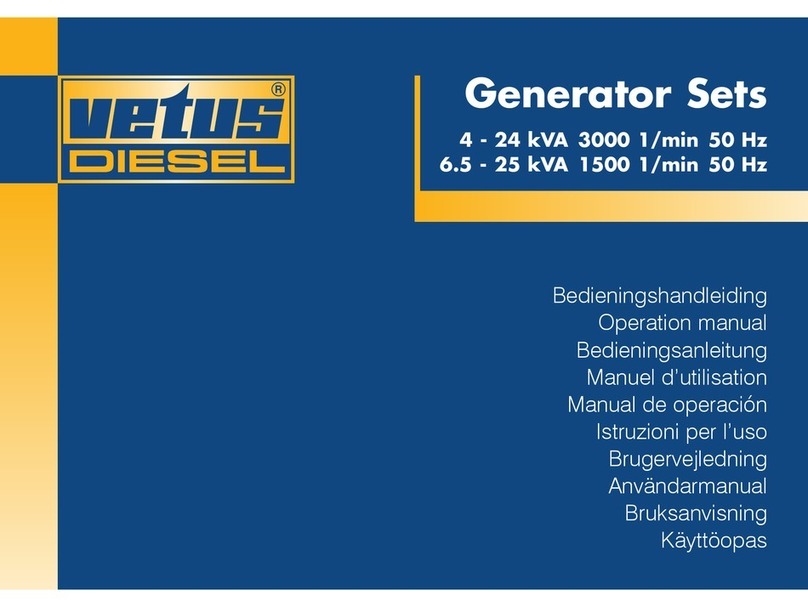 Vetus GHS4 User manual