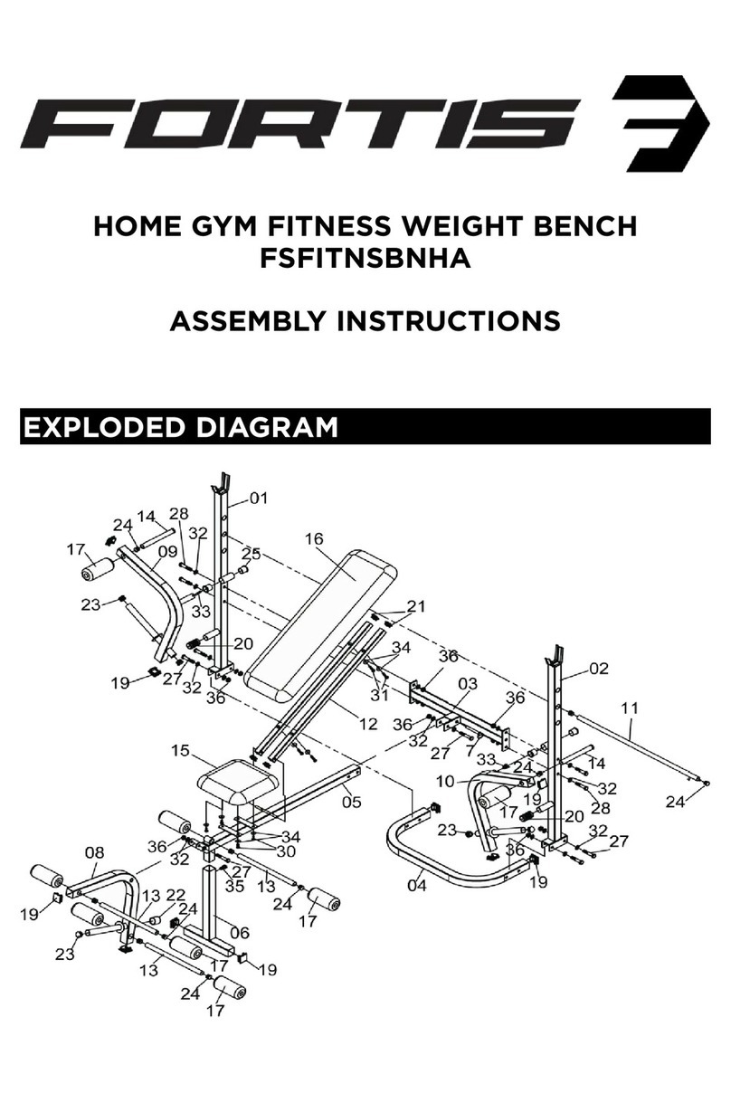 Fortis FSFITNSBNHA User manual