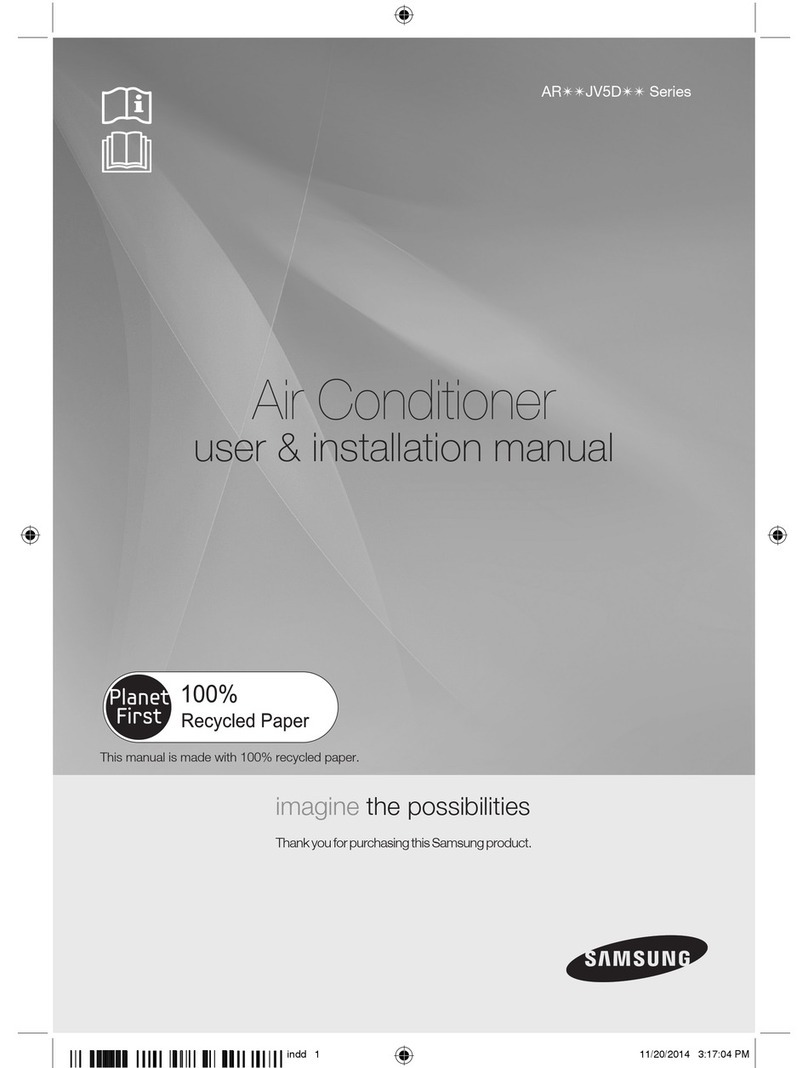 Samsung AR**JV5D series Troubleshooting guide