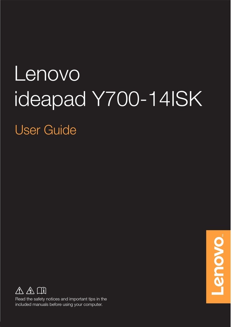 Lenovo IDEAPAD Y700-14ISK User manual