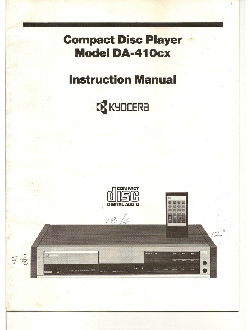 Kyocera DA-410cx instruction manual