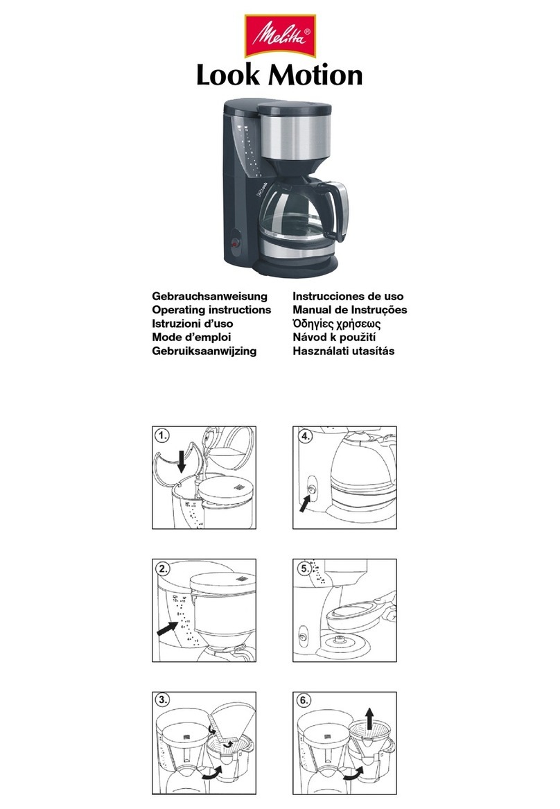 Melitta Look Motion User manual