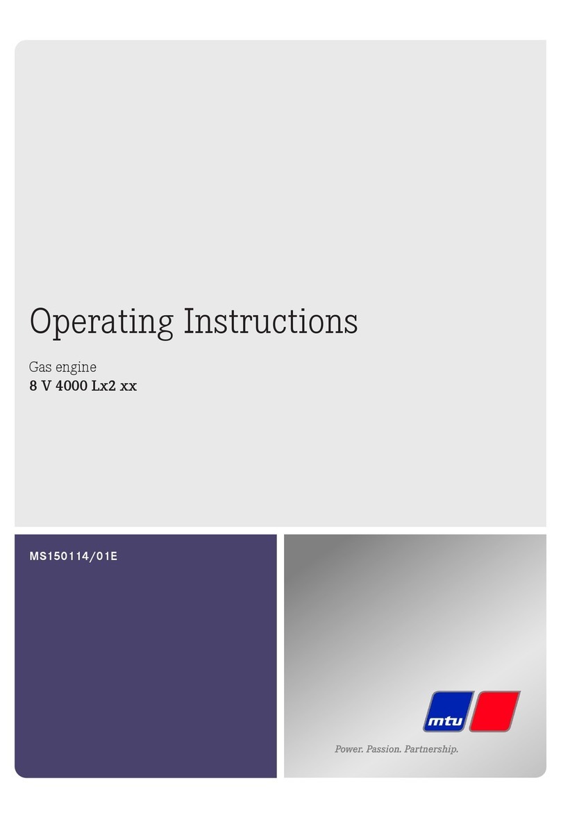 MTU 8 V 4000 Lx2 xx User manual