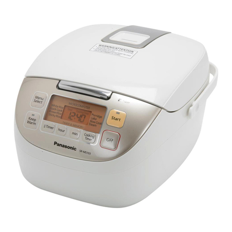 Panasonic SR-MS103 operating instructions