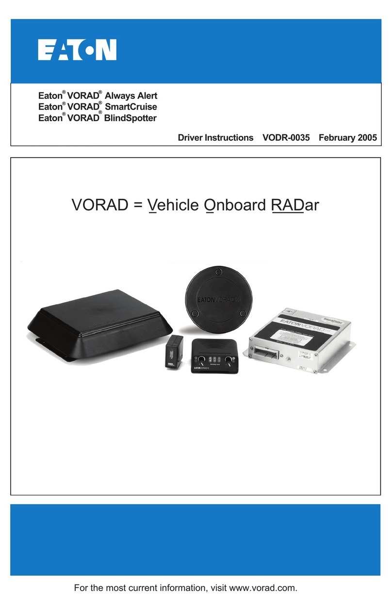 Eaton VORAD Always Alert Driver manual Eaton VORAD Always Alert Driver manual