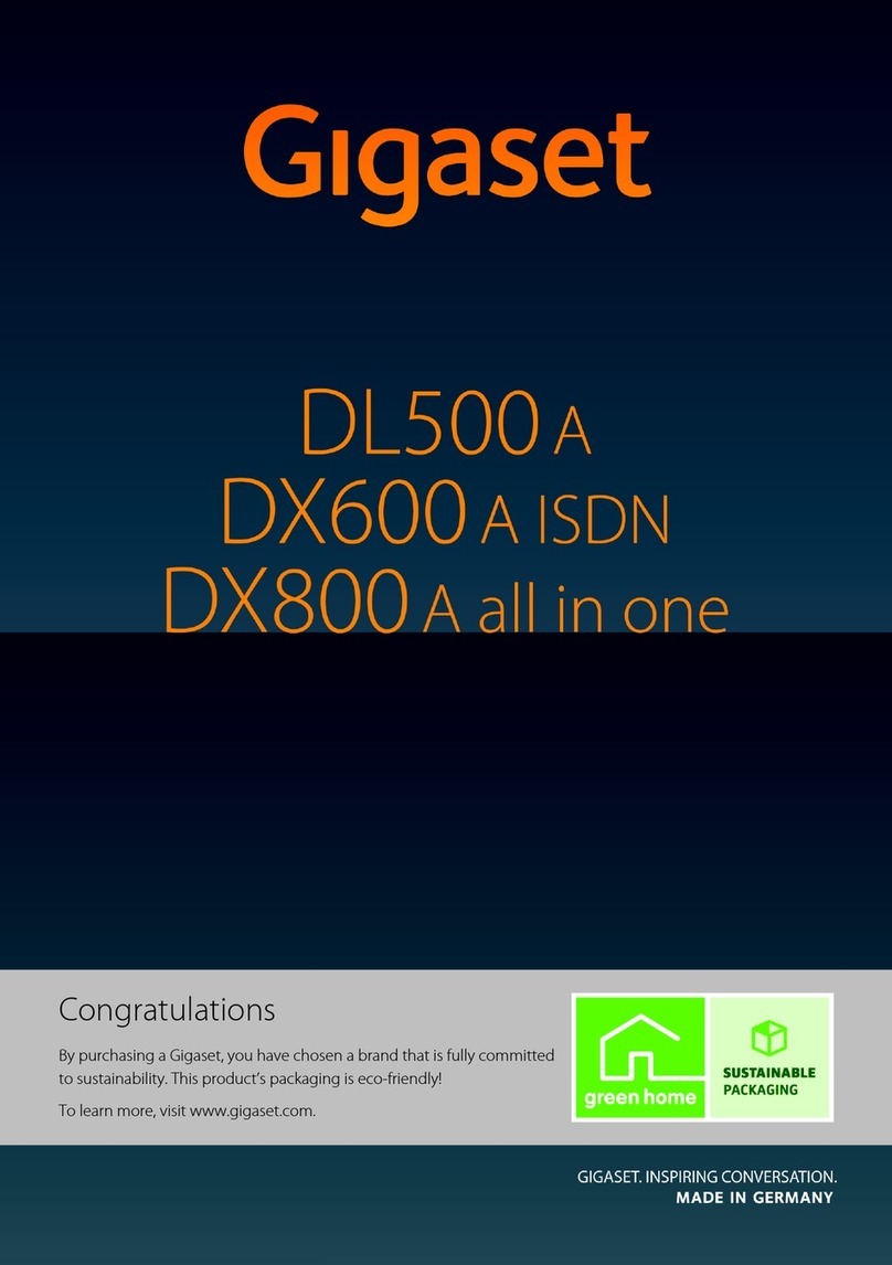 Gigaset DX800A all in one user guide