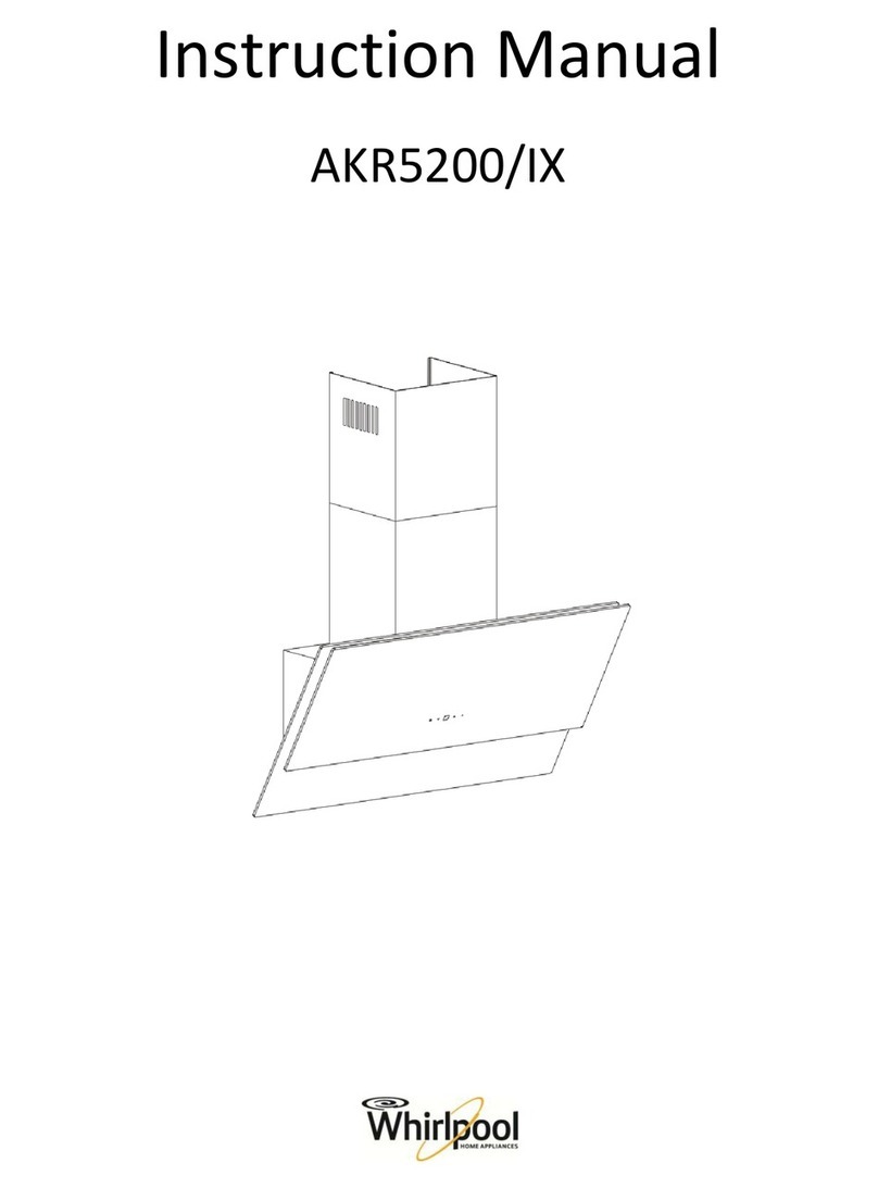 Whirlpool AKR5200/IX instruction manual