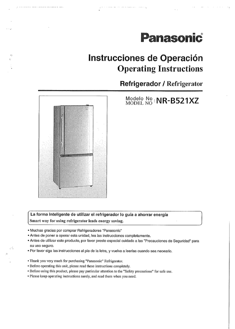 Panasonic NR-521XZ User manual