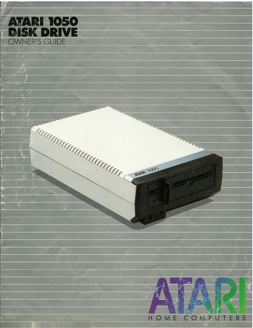 Atari 1500 User manual