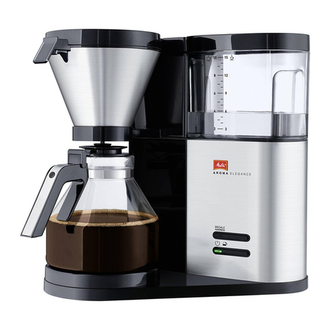 Melitta AromaElegance User manual