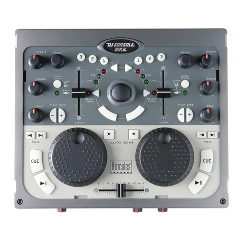 Hercules DJ CONSOLE MK2 user manual