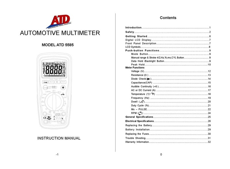 ATD Tools 5585 instruction manual