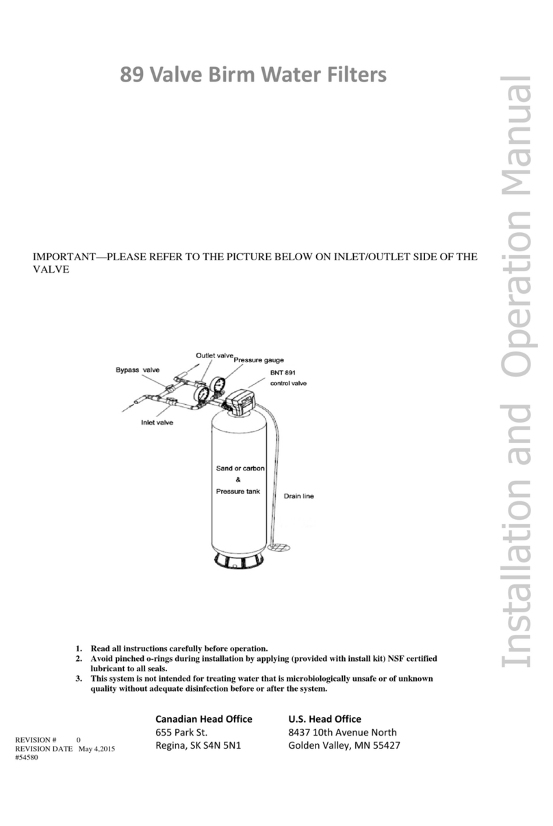 Hydrotech 89BM-75 User manual
