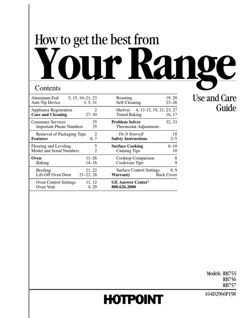 Hotpod RB755 Use and care guide