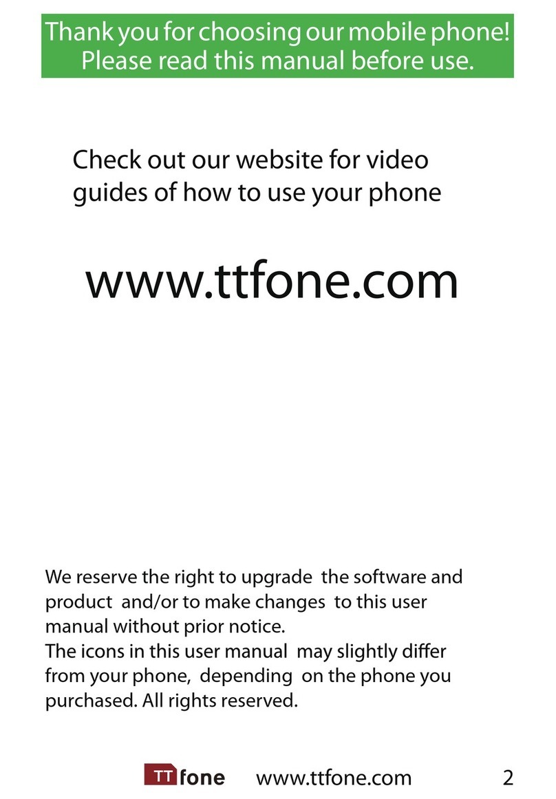 ttfone Jupiter User manual ttfone Jupiter User manual
