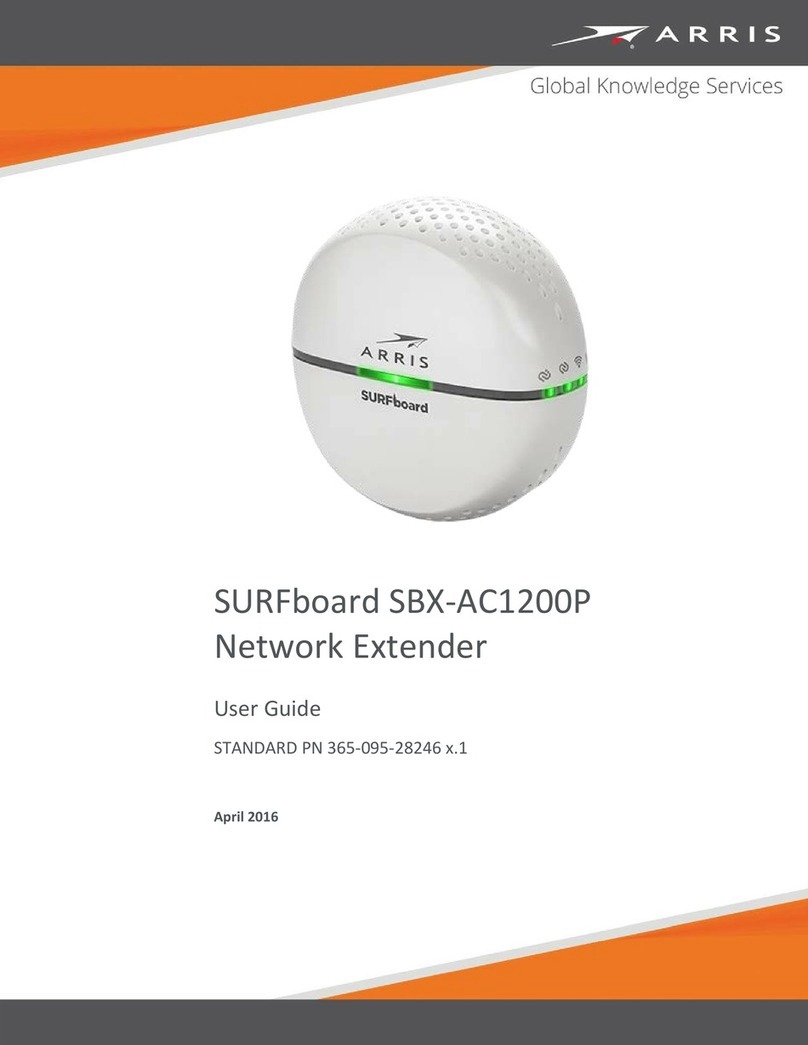 Arris SURFboard SBX-AC1200P user guide