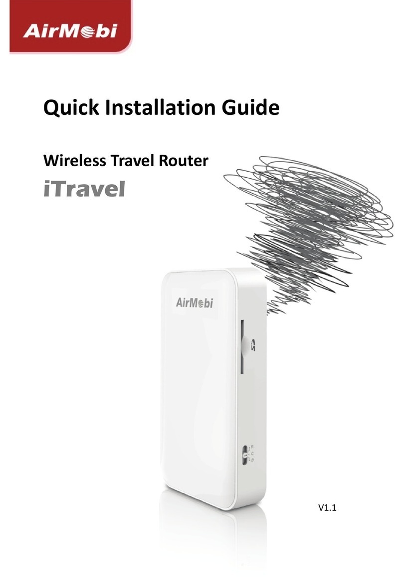 AirMobi iTravel Quick installation guide
